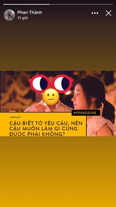 Lặng lẽ đăng câu nói siêu hot trong Friend Zone, Phan Thành đang yêu thầm ai đó ư?