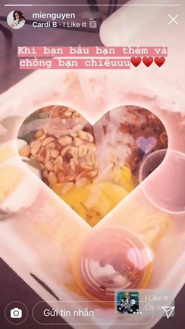 Chỉ vì một câu chú thích không rõ ràng, Mie Nguyễn liên tục được người hâm mộ gửi lời chúc mừng vì mang bầu