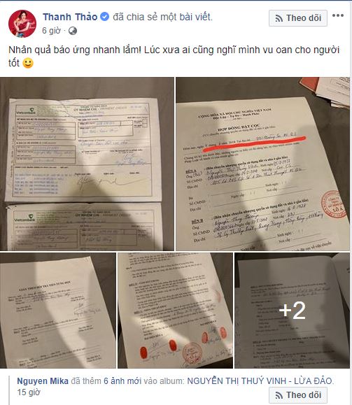 Chuyện cũ nói đi nói lại vẫn chưa xong: Thanh Thảo lại đăng đàn bức xúc vì Thúy Vinh mượn tên đi lừa đảo, khất nợ