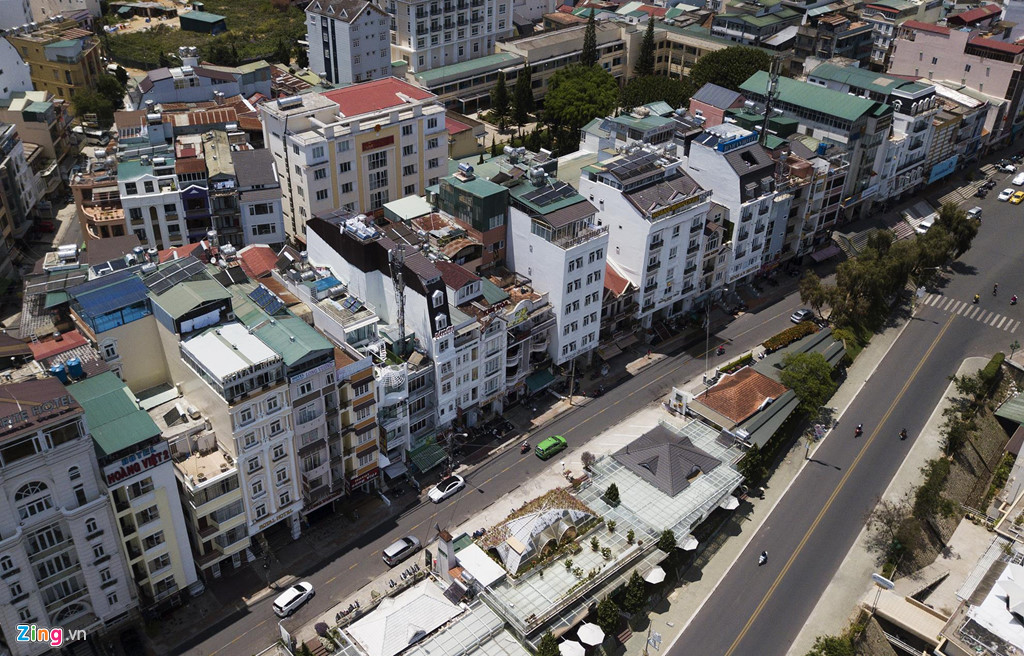 Hiện trạng khu trung tâm Hòa Bình sắp bị phá bỏ của Đà Lạt