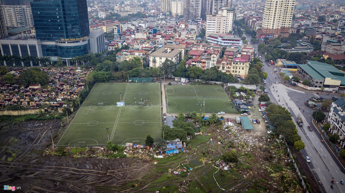 2 công viên đắp chiếu ở quận Cầu Giấy, Hà Nội
