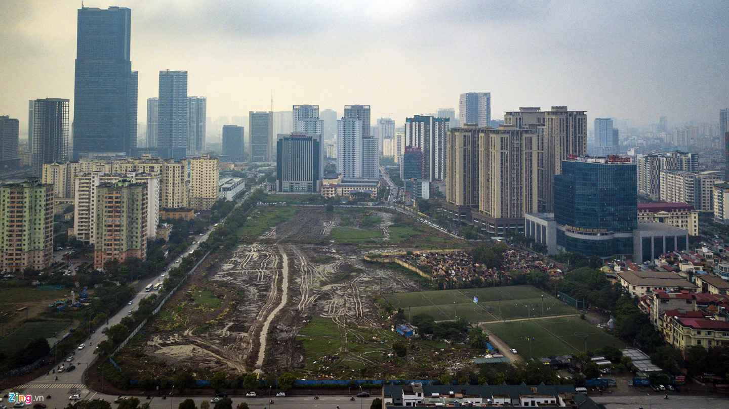 2 công viên đắp chiếu ở quận Cầu Giấy, Hà Nội