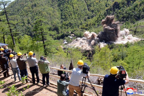 Động đất nhẹ gần bãi thử hạt nhân Triều Tiên