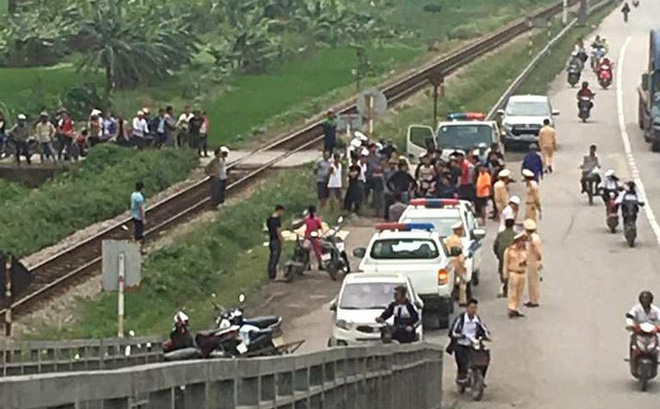 Tai nạn thương tâm ở Hải Dương: Hai phụ nữ bị đoàn tàu khách đâm tử vong
