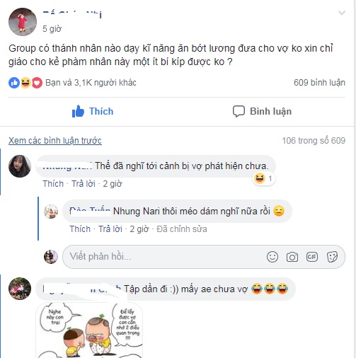 Vào nhóm kín facebook xin bí kíp ăn bớt lương, chồng trẻ chưa lấy được đồng nào đã đắng lòng nhận án treo