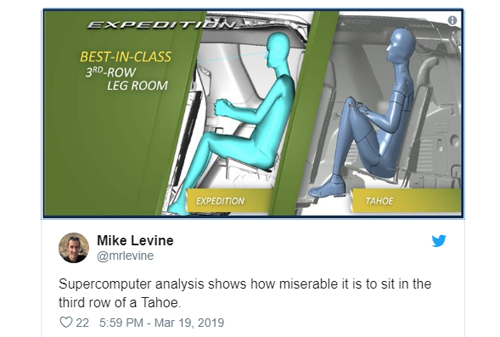 Quản lý của Ford chê ghế trên xe Chevrolet là khổ sở