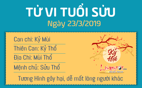Tử vi thứ 7 ngày 23/3/2019 của 12 con giáp: Dậu được quý nhân phù trợ, Tý phạm tiểu nhân