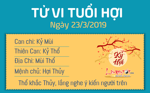 Tử vi thứ 7 ngày 23/3/2019 của 12 con giáp: Dậu được quý nhân phù trợ, Tý phạm tiểu nhân