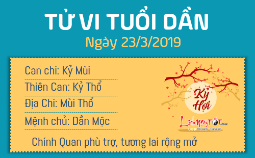 Tử vi thứ 7 ngày 23/3/2019 của 12 con giáp: Dậu được quý nhân phù trợ, Tý phạm tiểu nhân