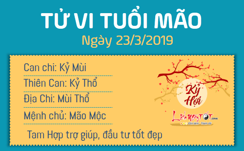 Tử vi thứ 7 ngày 23/3/2019 của 12 con giáp: Dậu được quý nhân phù trợ, Tý phạm tiểu nhân