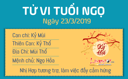 Tử vi thứ 7 ngày 23/3/2019 của 12 con giáp: Dậu được quý nhân phù trợ, Tý phạm tiểu nhân