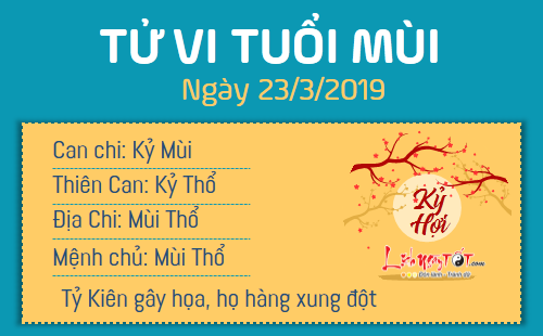 Tử vi thứ 7 ngày 23/3/2019 của 12 con giáp: Dậu được quý nhân phù trợ, Tý phạm tiểu nhân