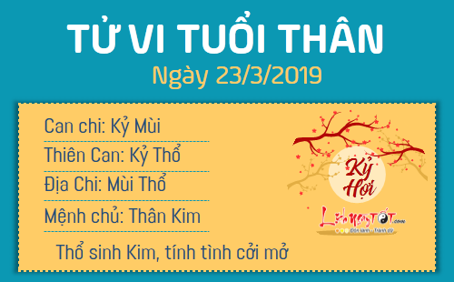 Tử vi thứ 7 ngày 23/3/2019 của 12 con giáp: Dậu được quý nhân phù trợ, Tý phạm tiểu nhân