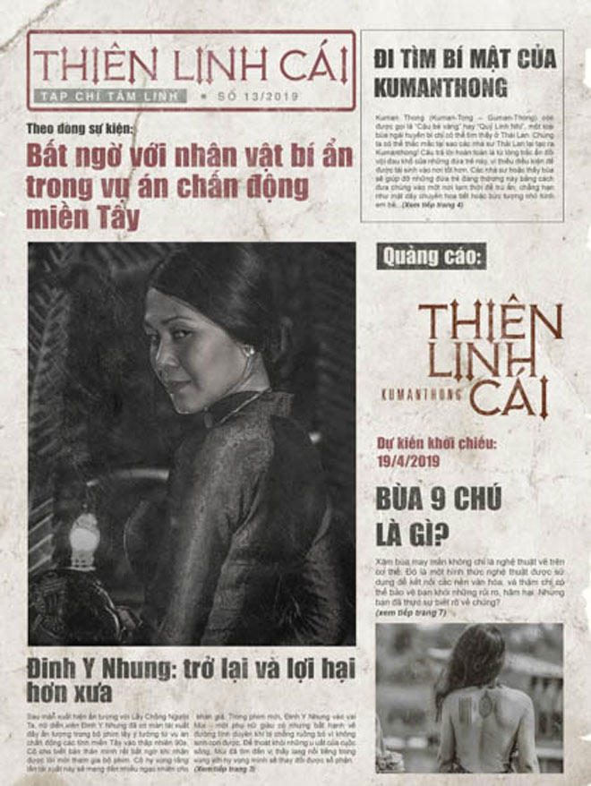 Đinh Y Nhung lo lắng với vai diễn 18+ trong Thiên Linh Cái