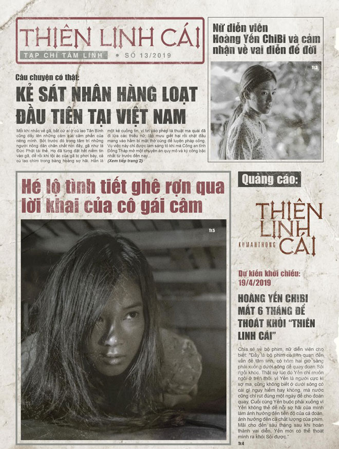 Đinh Y Nhung lo lắng với vai diễn 18+ trong Thiên Linh Cái