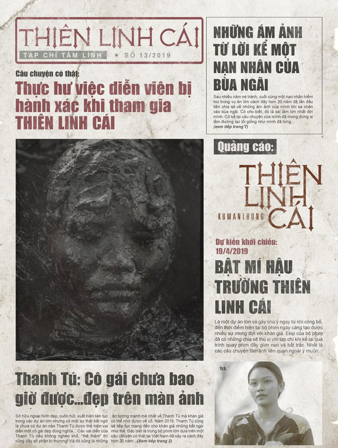 Đinh Y Nhung lo lắng với vai diễn 18+ trong Thiên Linh Cái