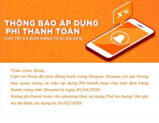 Shopee thu phí từ ngày 1/4: Ai sẽ chịu thiệt đơn, thiệt kép?