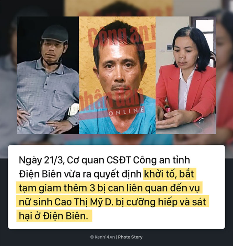 Những tình tiết gây sốc khi bắt giữ thêm 3 đối tượng liên quan vụ trọng án nữ sinh giao gà bị sát hại, cưỡng hiếp