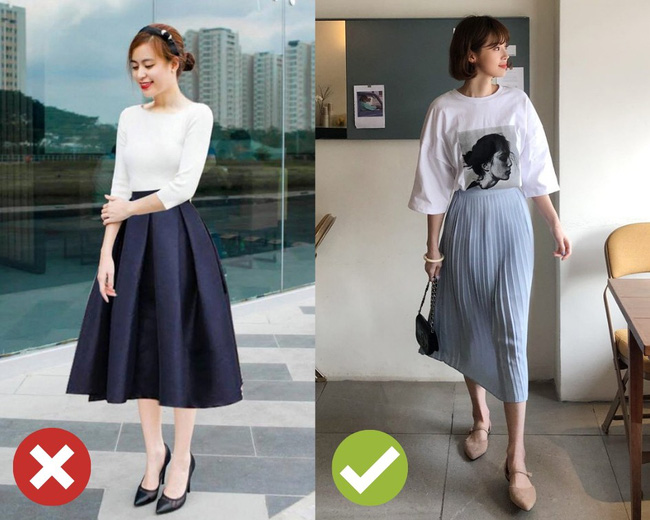 Trước khi sắm chân váy, điều tối thiểu bạn cần làm là nhận diện 4 kiểu dáng đang lỗi mốt sau đây