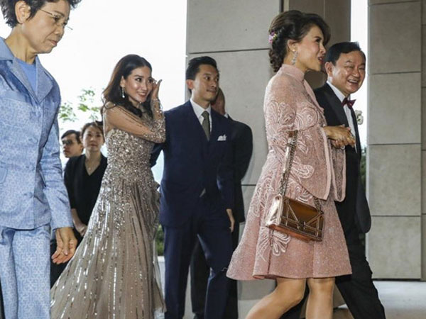 Công chúa Thái Lan xuất hiện tại đám cưới con gái Thaksin ở Hong Kong