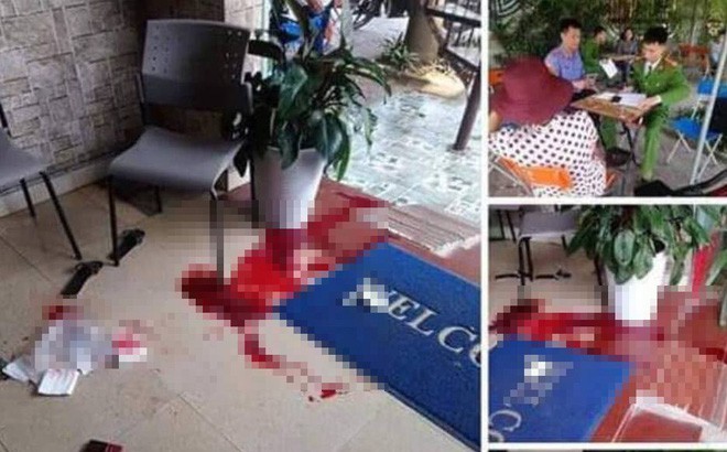 Đang ngồi uống cà phê, một phụ nữ bị đâm chết