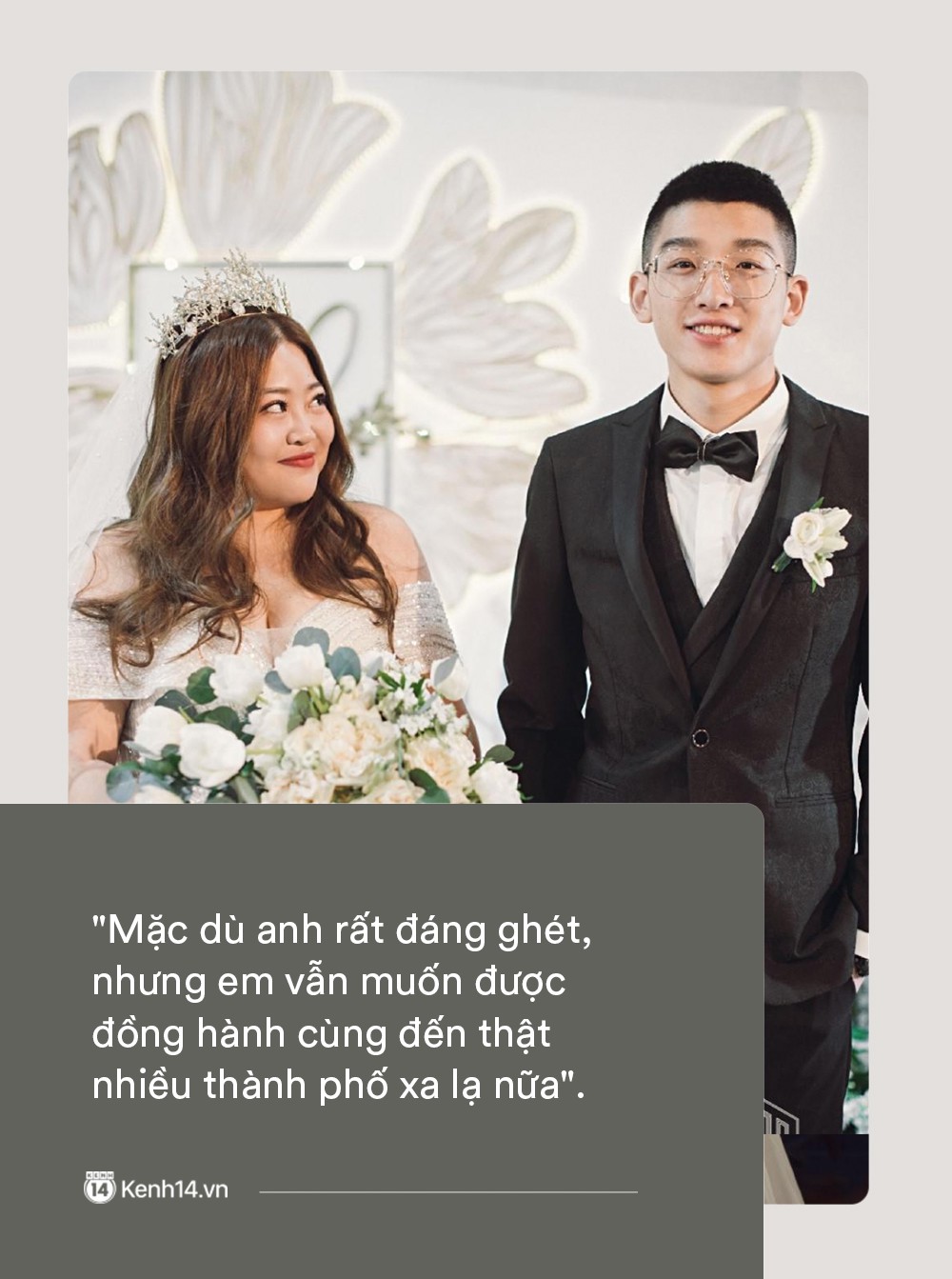 Ngôn tình có thật của cặp đũa lệch nổi tiếng nhất Trung Quốc: Mập lên rồi em bị kẹt ở tim anh, không ra được nữa!