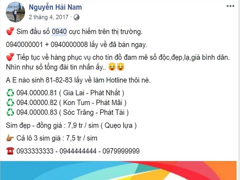 Sim ma của Vinaphone cực hiếm, giá 200 triệu đồng?