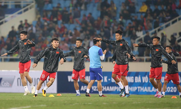 Triệu Việt Hưng ghi bàn thắng vàng ở phút bù giờ, U23 Việt Nam thắng nghẹt thở U23 Indonesia