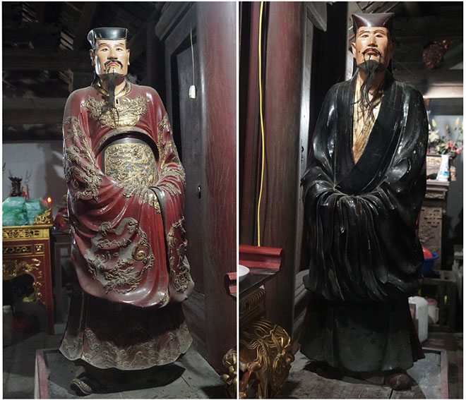 Video - Ảnh: Tận mắt xem pho tượng biết đứng lên, ngồi xuống trong ngôi miếu cổ 700 tuổi