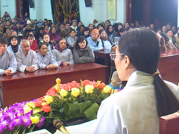 TP Uông Bí họp báo vụ thỉnh oan gia trái chủ tại chùa Ba Vàng