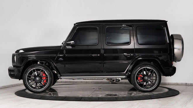 Mercedes-AMG G63 bọc giáp, chống lựu đạn và súng trường tấn công