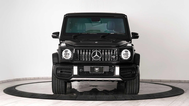 Mercedes-AMG G63 bọc giáp, chống lựu đạn và súng trường tấn công