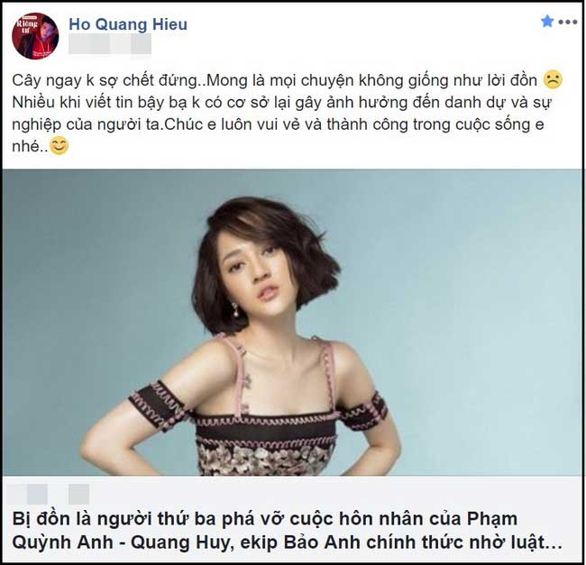 Những sao nam Việt được khen ngợi hết lời vì cách cư xử quân tử, sẵn sàng ra mặt bênh vực tình cũ trước sóng gió