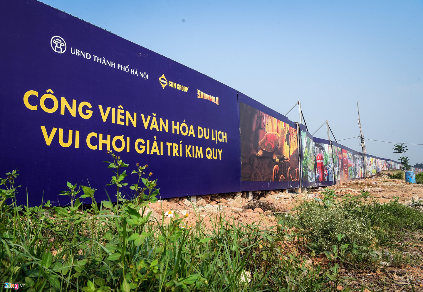 Công viên Disneyland của Hà Nội vẫn im lìm dù muốn xong cuối năm nay