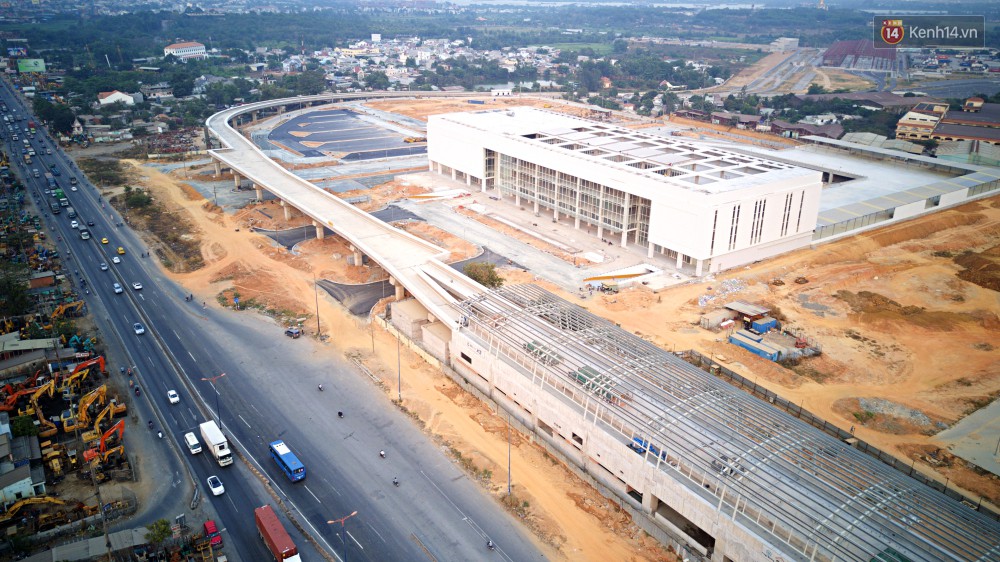 Video ảnh: Cận cảnh bến xe Miền Đông lớn nhất Việt Nam đang dần thành hình, tổng vốn đầu tư 4 nghìn tỷ