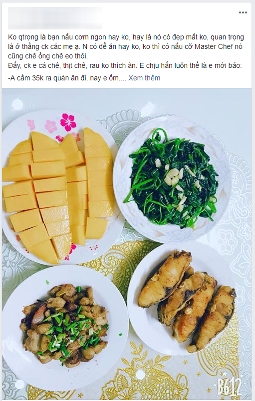 Bực mình với ông chồng thịt cũng lắc mà cá cũng chê, cô vợ trẻ đã nghĩ ra độc chiêu khiến mọi người xuýt xoa khen ngợi