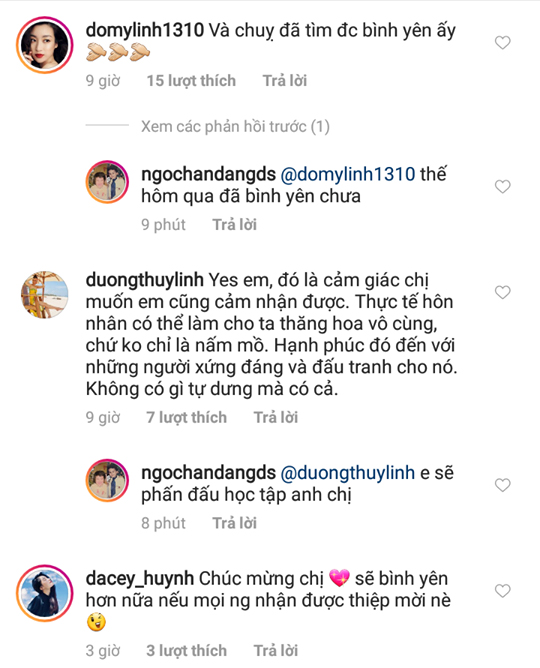 Đăng ảnh tựa đầu vào vai một người đàn ông cùng lời nhắn nhủ đầy ngọt ngào, hoa hậu Ngọc Hân bị nghi chuẩn bị lên xe hoa