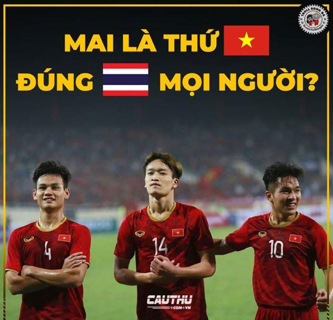 Ảnh chế Bùi Tiến Dũng nằm võng ở trận thắng lịch sử của U23 Việt Nam