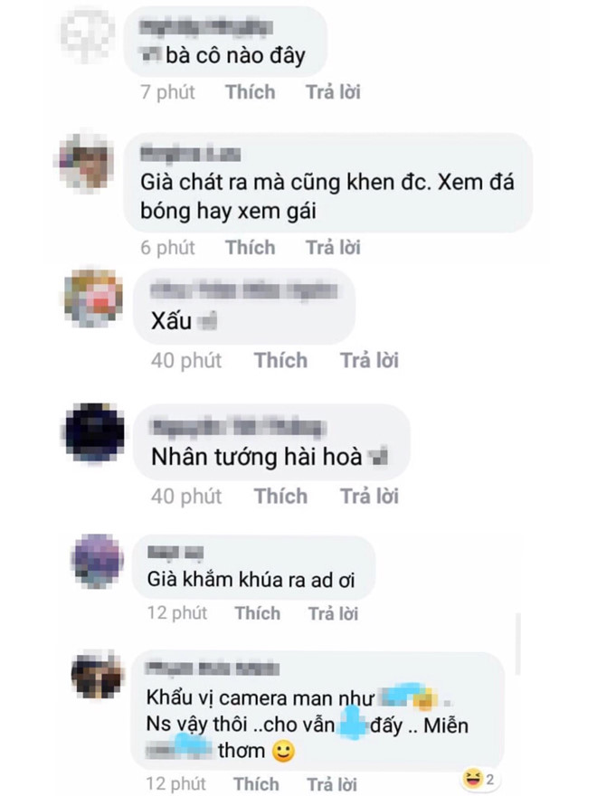 Lỡ lên sóng khi đi xem U23, cô gái bị dân mạng bình luận nhan sắc