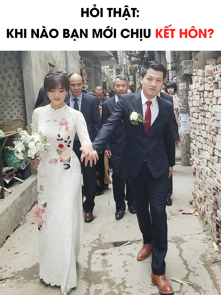 Khi nào mới chịu kết hôn: Có người cần mua xong 2 mảnh đất, người thì ngay ngày mai cưới cũng được!