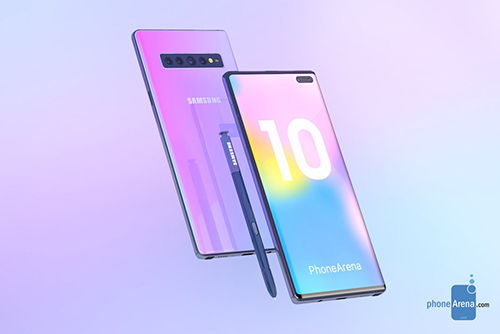 Galaxy Note10 có thể không còn phím vật lý