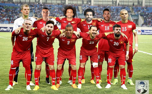 Hạ đo ván Thái Lan với tỷ số không ai dám mơ tới, dân mạng náo nức chế ảnh tặng U23 Việt Nam