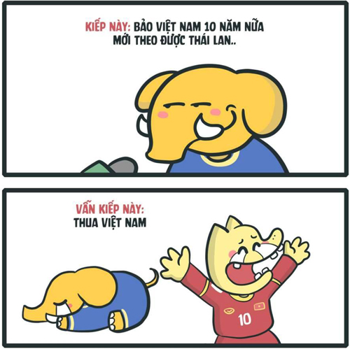 Hạ đo ván Thái Lan với tỷ số không ai dám mơ tới, dân mạng náo nức chế ảnh tặng U23 Việt Nam