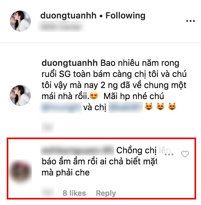 Bị dân mạng soi vì chồng lên báo suốt ngày lại còn phải che mặt, Á hậu Tú Anh bất ngờ phản ứng thế này