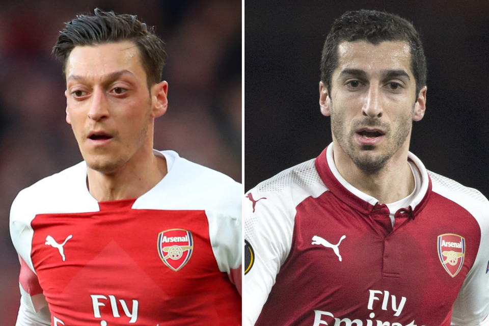 Arsenal tống khứ hai ông kễnh Ozil và Mkhitaryan