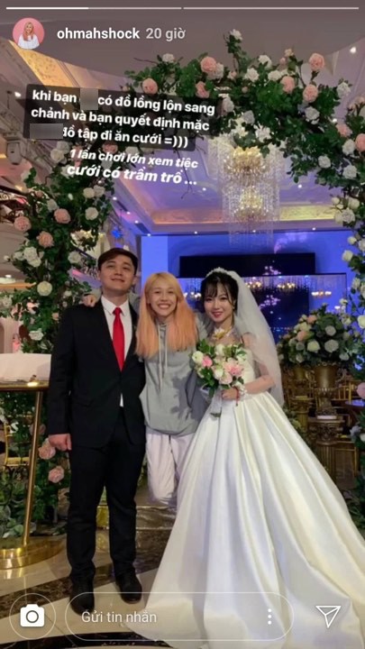 Diện nguyên đồ tập đi ăn cưới tưởng bị dìm tơi tả ai ngờ vlogger Hậu Hoàng khiến mình trở nên khác biệt!