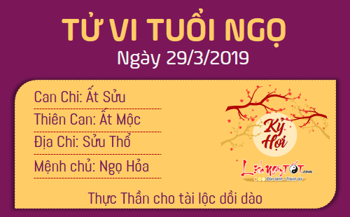 Tử vi thứ 6 ngày 29/3/2019 của 12 con giáp: Hợi may mắn gõ cửa, Dậu gặp phải tiểu nhân Tử vi thứ 6 ngày 29/3/2019 của 12 con giáp: Hợi may mắn gõ cửa, Dậu gặp phải tiểu nhân