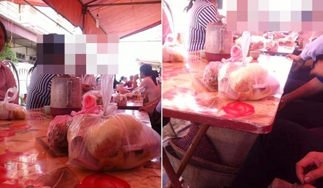 Nhà có cỗ sẽ bị xử phạt nếu để khách ăn cỗ lấy phần