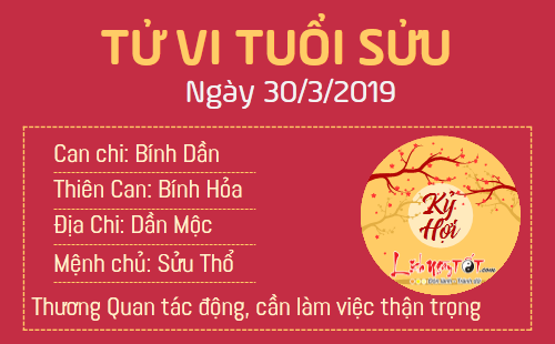 Tử vi thứ 7 ngày 30/3/2019 của 12 con giáp: Tuất có thu nhập bất ngờ, Tị gặp thị phi tai tiếng Tử vi thứ 7 ngày 30/3/2019 của 12 con giáp: Tuất có thu nhập bất ngờ, Tị gặp thị phi tai tiếng