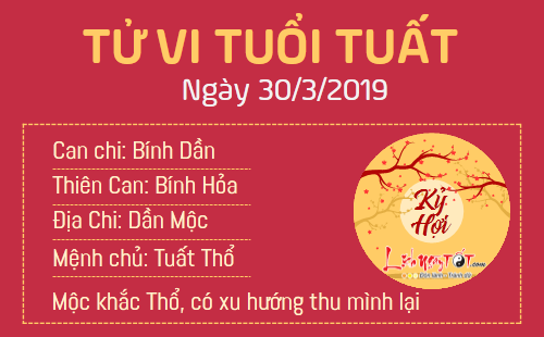 Tử vi thứ 7 ngày 30/3/2019 của 12 con giáp: Tuất có thu nhập bất ngờ, Tị gặp thị phi tai tiếng Tử vi thứ 7 ngày 30/3/2019 của 12 con giáp: Tuất có thu nhập bất ngờ, Tị gặp thị phi tai tiếng